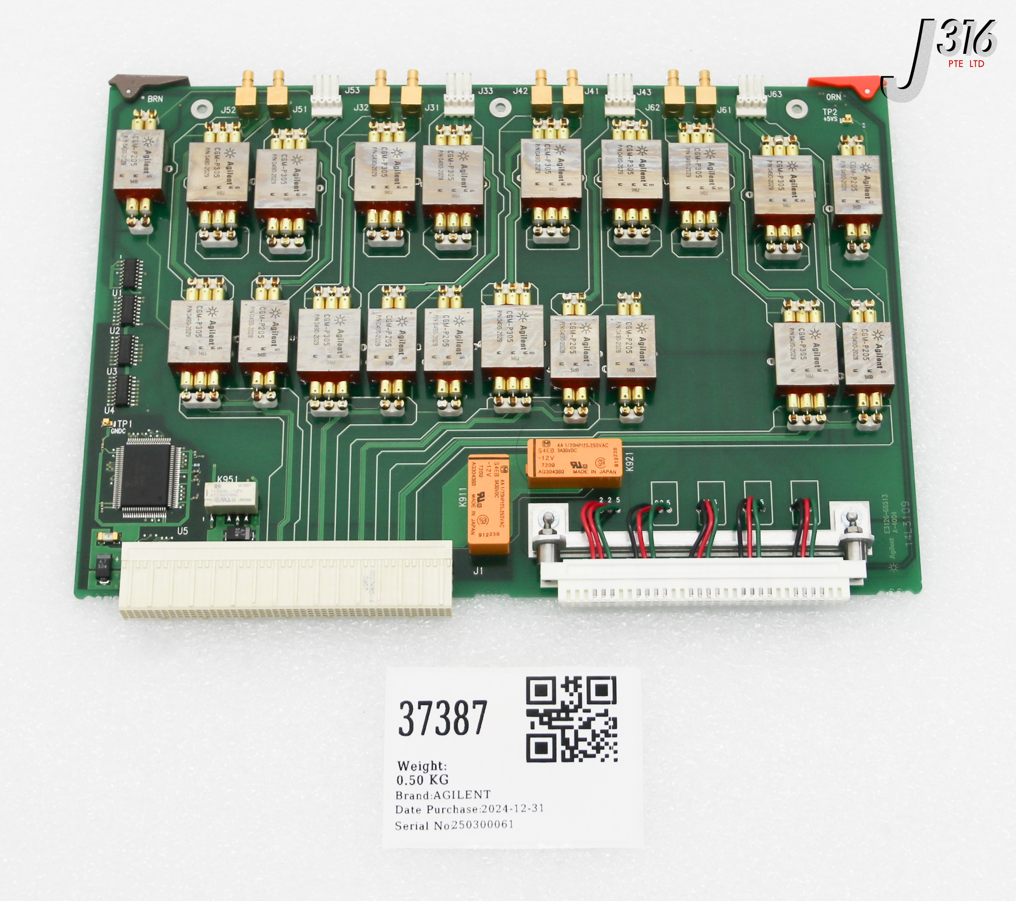 37387 AGILENT PCB, HIGH-RESOLUTION KELVIN INPUT BD E3126-66513 | eBay
